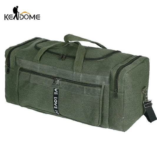 Large Canvas Waterproof  Duffel HandBag