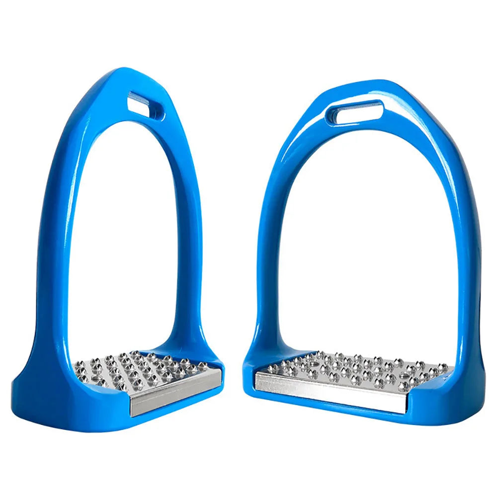 1prs Aluminum with painting Horse Riding Saddle Stirrup Safety Riding Protection Saddle Knee Ankle Stress Pain Horse equipment