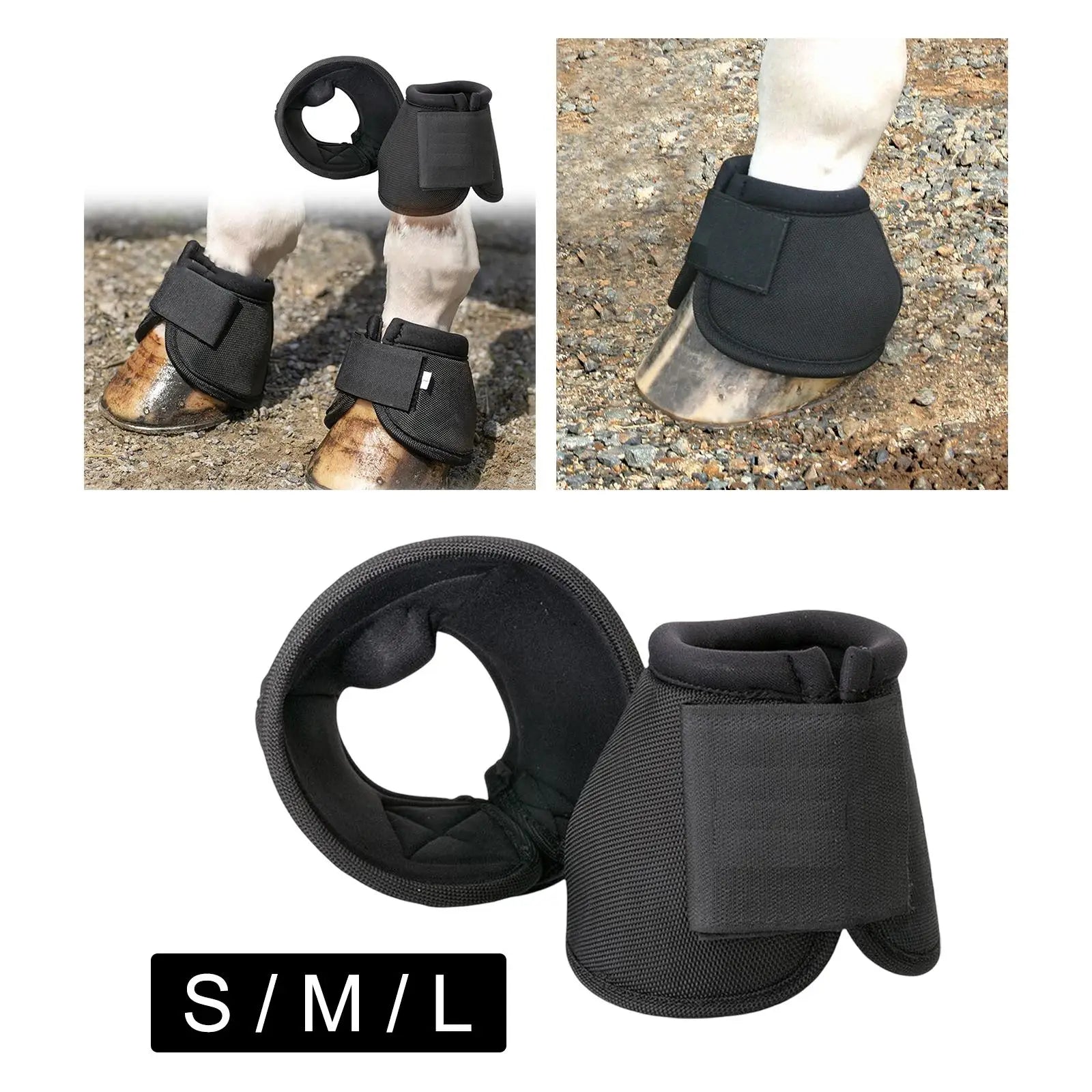 Long Lasting Horse Bell Boots No   Bowel Maximum Protection - Ghoddosh