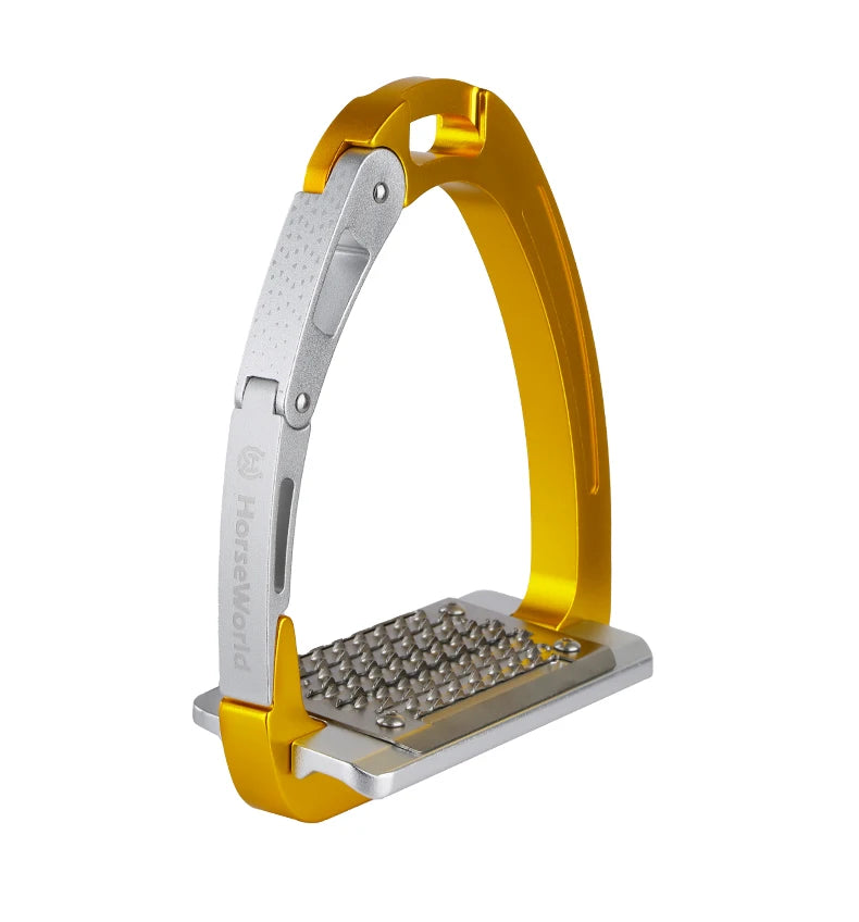Horseworld Safety Stirrups / Available in Green /Black /Blue / Red / Yellow/ Purple - Ghoddosh