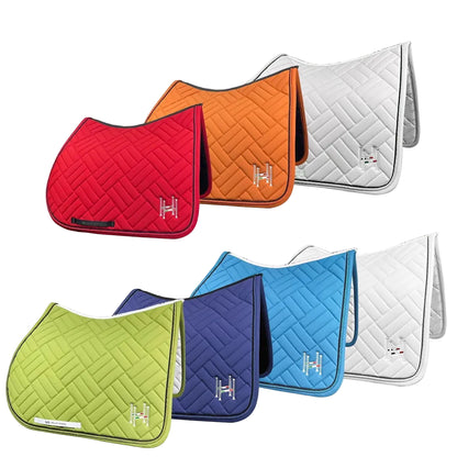 Multicolor Minimalist Horse Riding Saddle Pad - Full Cotton , Cloth Lining  Equestrian Saddle Pad  @ghoddosh.com