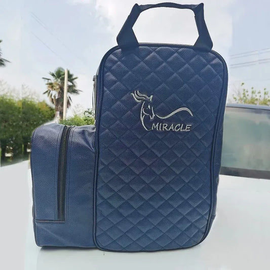  Horse Riding Boots  Portable Backpack with Helmet Compartment