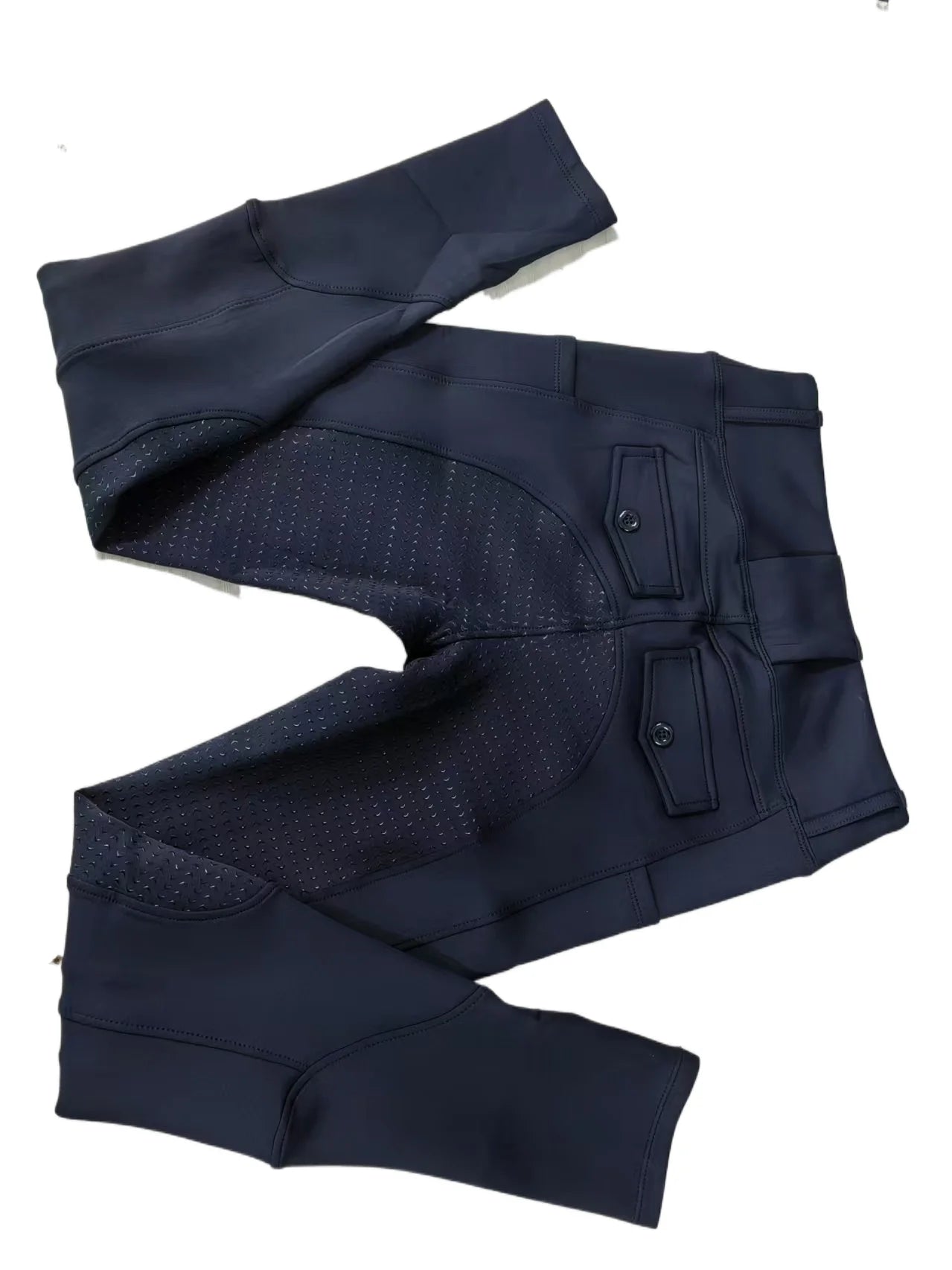 Spring and Autumn Silicone , Horse Riding Pants with Thin Fleece Lining - Ghoddosh