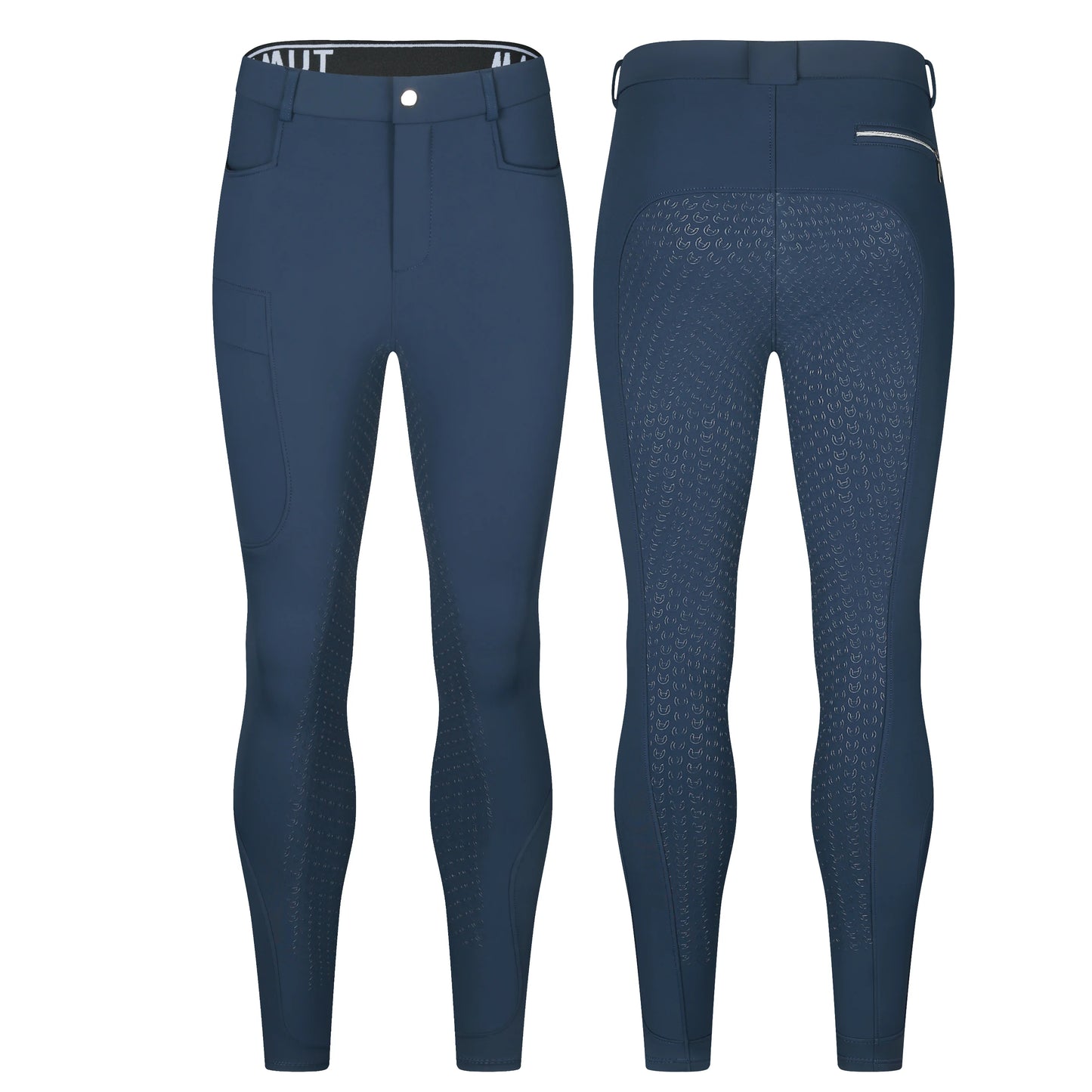 Professional Men's Equestrian Pants / Full Silicone Anti-Slip Horse Riding Pants . Ghoddosh