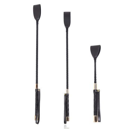 Equestrian Training  Riding Leather  Crop / Lightweight &  Non Slip With Handle . Ghoddosh