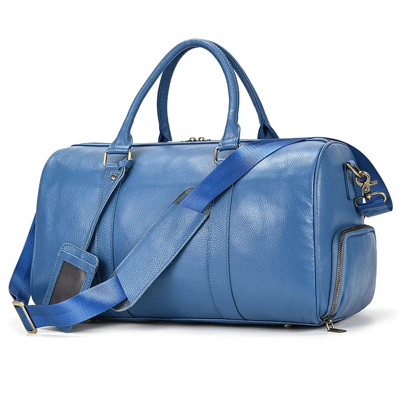 Luxury Genuine Leather Men  Women   Cow Leather Bag - Ghoddosh