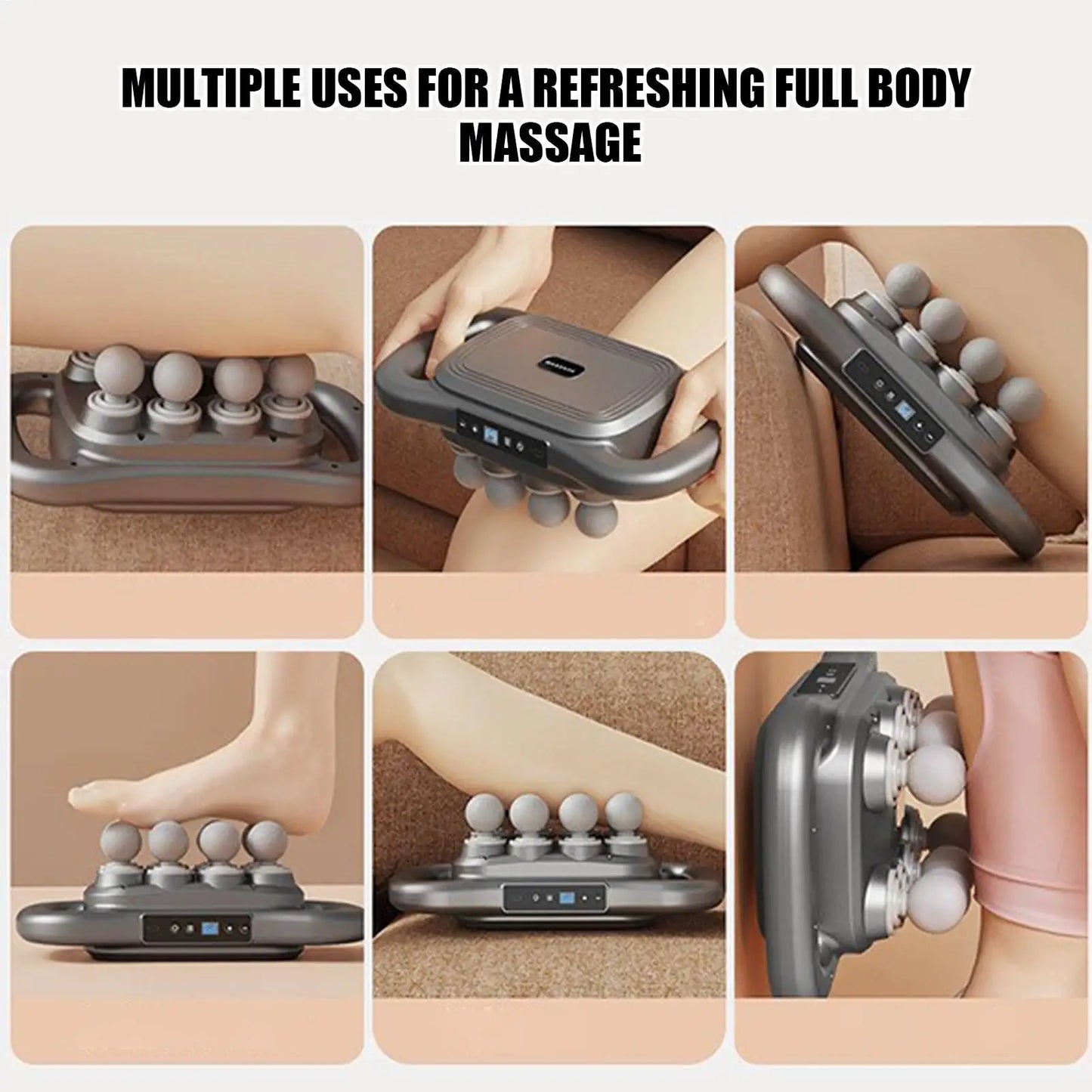 Horse  Multi-head Muscle Massager Tool