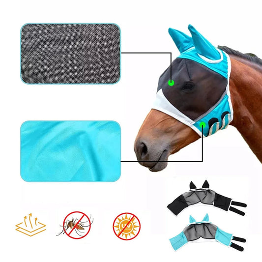 Multi-size Breathable Anti-mosquito Horse Hood