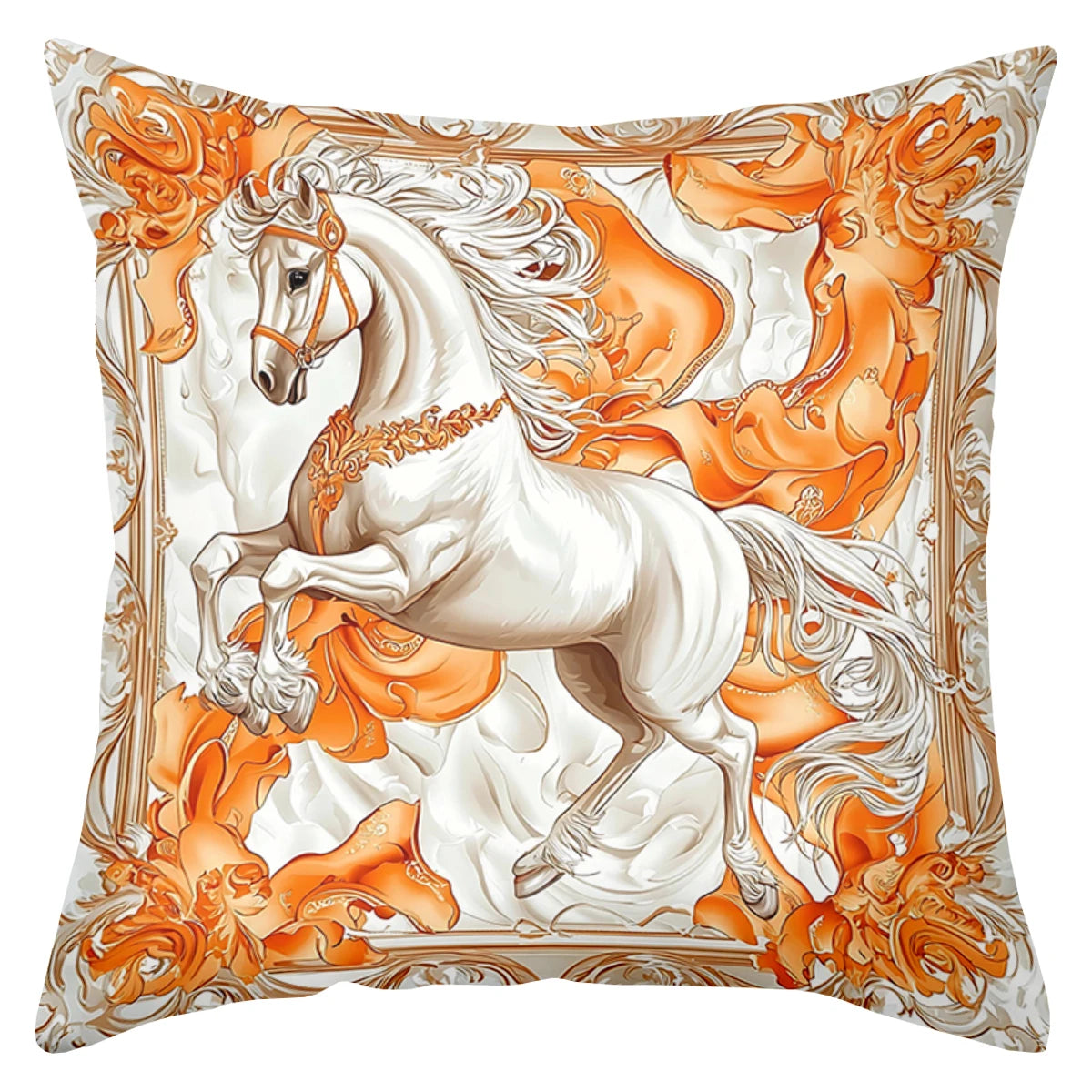  Stylish Horse Artistic Cushion Cover Patterns @ ghoddosh.com