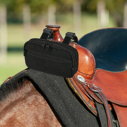 Horse Saddle Pommel Pocket  Zippered Organizer Bag for Phones & Keys @ ghoddosh.com
