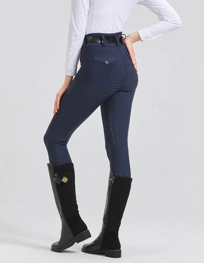 Professional horse riding anti-slip Breeches / quick-dry tight-fitting pants for Equestrian Activities . Ghoddosh
