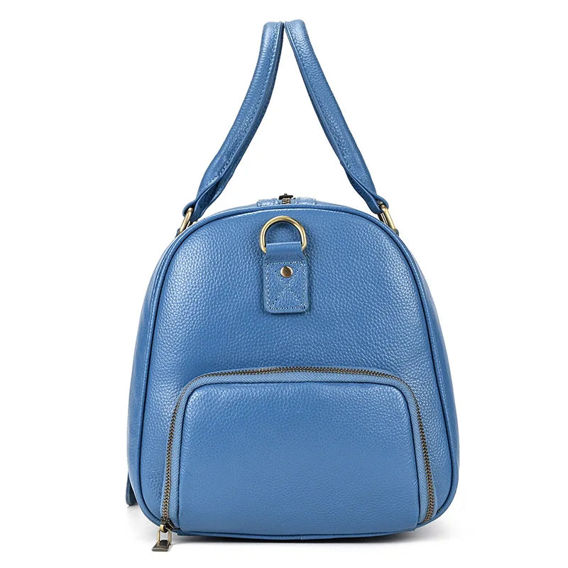 Luxury Genuine Leather Men  Women   Cow Leather Bag - Ghoddosh