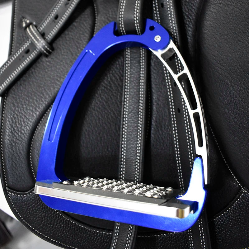 British Style Safety Open Design Equestrian Stirrups / Anti-Lock Horse Riding Saddle Stirrups . Ghoddosh 