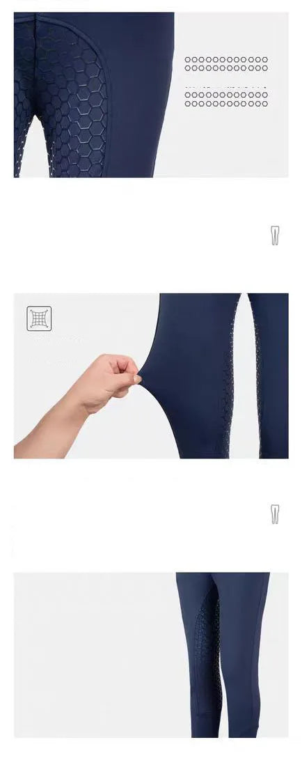 Equestrian Pants for Men & Women   Silicone High Elasticity Riding Pants - Ghoddosh