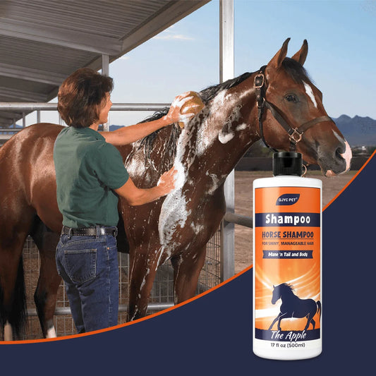Gentle Equine Moisturizing Shampoo - Horse Conditioning Formula that Enhances Coat Shine , Color and Nourishes Mane @ ghoddosh.com
