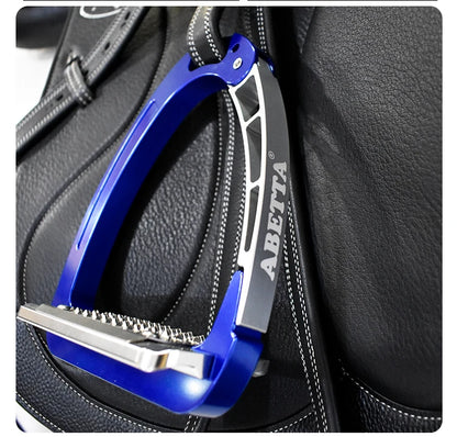 British Style Safety Open Design Equestrian Stirrups / Anti-Lock Horse Riding Saddle Stirrups . ghoddosh