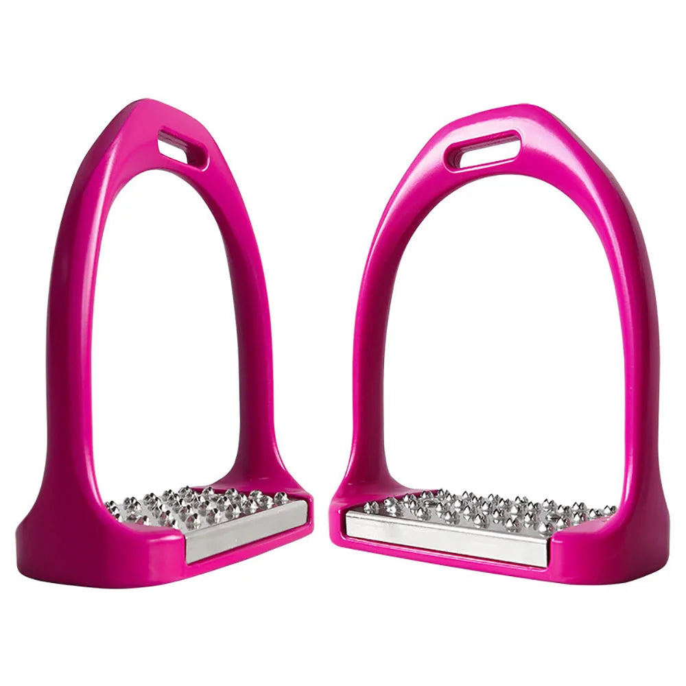 1prs Aluminum with painting Horse Riding Saddle Stirrup Safety Riding Protection Saddle Knee Ankle Stress Pain Horse equipment