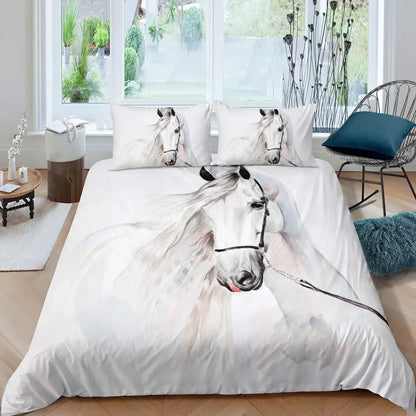 European Style Luxury 3D King Double Bedding Set  Linen Comfortable Duvet Set @ ghoddosh.com