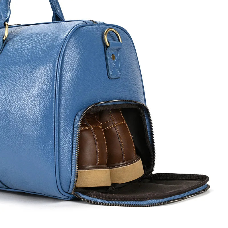 Luxury Genuine Leather Men  Women   Cow Leather Bag - Ghoddosh