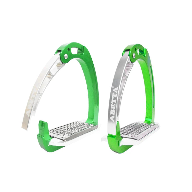 British Style Safety Open Design Equestrian Stirrups / Anti-Lock Horse Riding Saddle Stirrups . Ghoddosh
