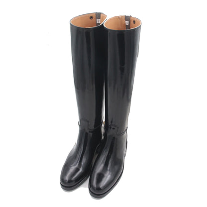 Equestrian / Horse Riding Unisex Boots / Back Zipper / Bright Cow Leather Lining Dressage