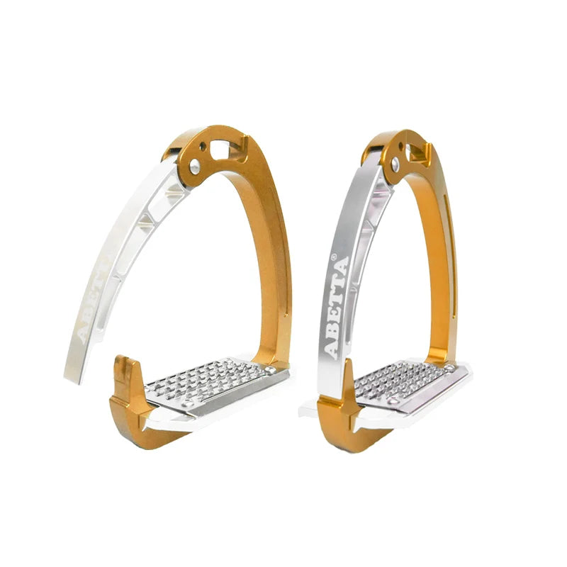 British Style Safety Open Design Equestrian Stirrups / Anti-Lock Horse Riding Saddle Stirrups . Ghoddosh