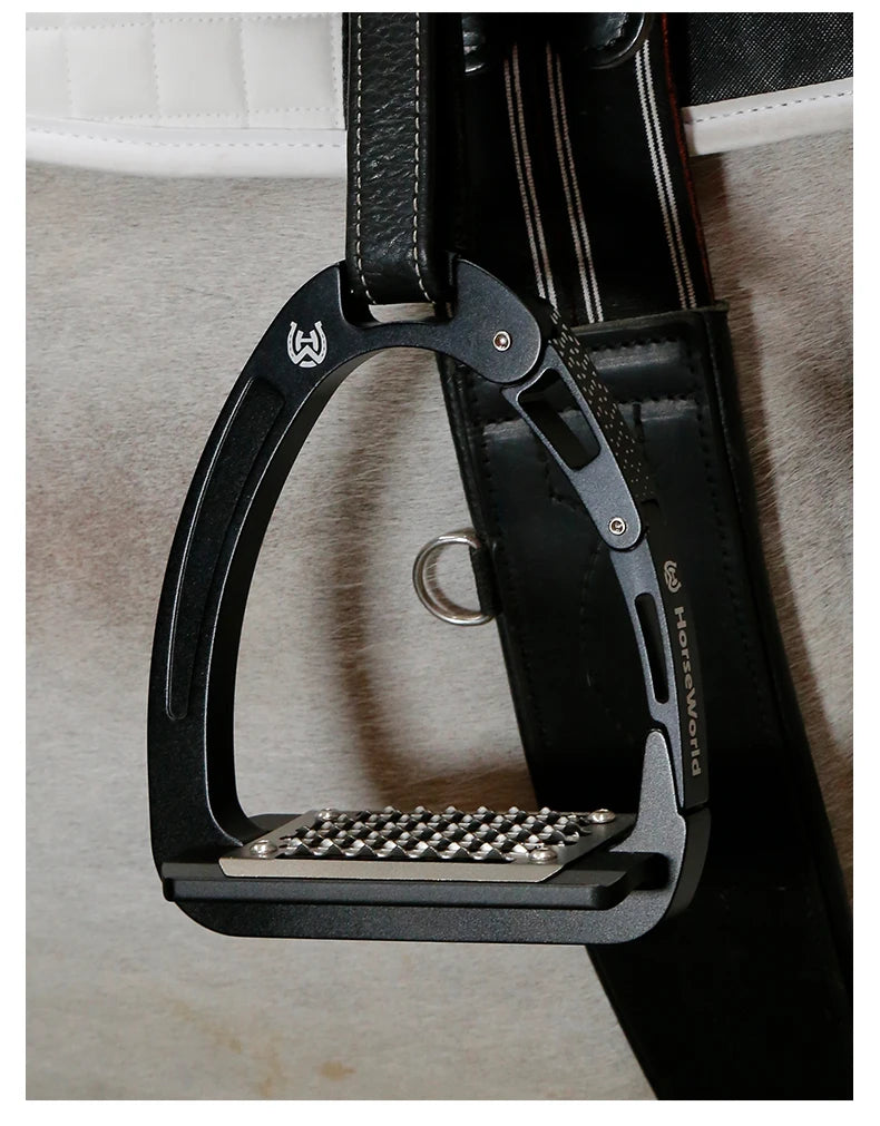 Horseworld Safety Stirrups / Available in Green /Black /Blue / Red / Yellow/ Purple - Ghoddosh
