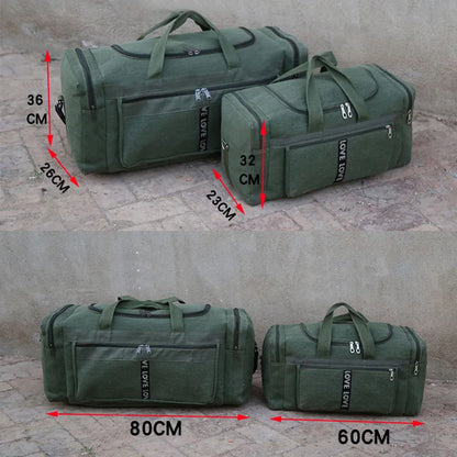 Large Canvas Waterproof  Duffel HandBag