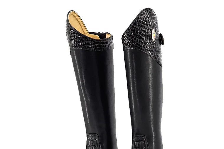 Genuine Leather Professional Equestrian Boots /Horse Riding Cowhide Long Boots