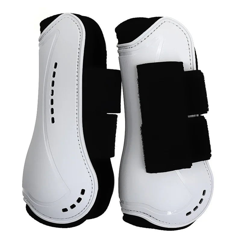 Adjustable PU-Neoprene Horse Splint Boots – Shock-Absorbing Leg Guards for Training & Jumping .Ghoddosh

