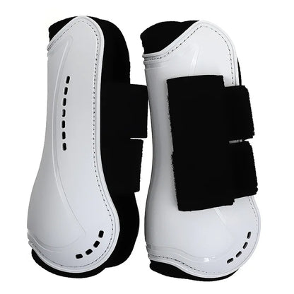 Adjustable PU-Neoprene Horse Splint Boots – Shock-Absorbing Leg Guards for Training & Jumping .Ghoddosh

