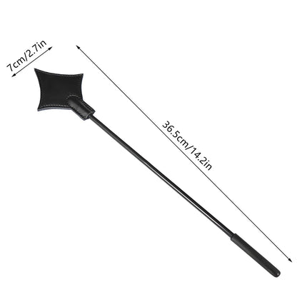 Equestrian / Horse Riding PU Leather Paddle Slapper Whip