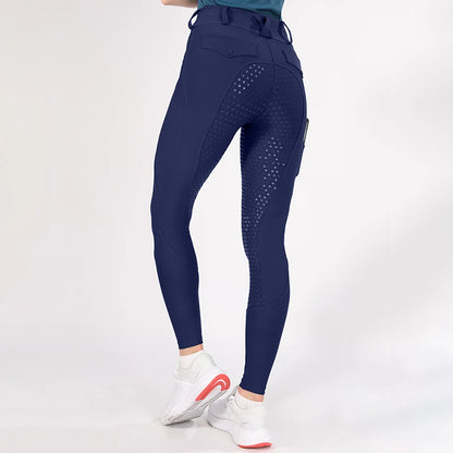 Horse Riding Pants  Women Equestrian  Full Seat Silicone Breeches - Ghoddosh