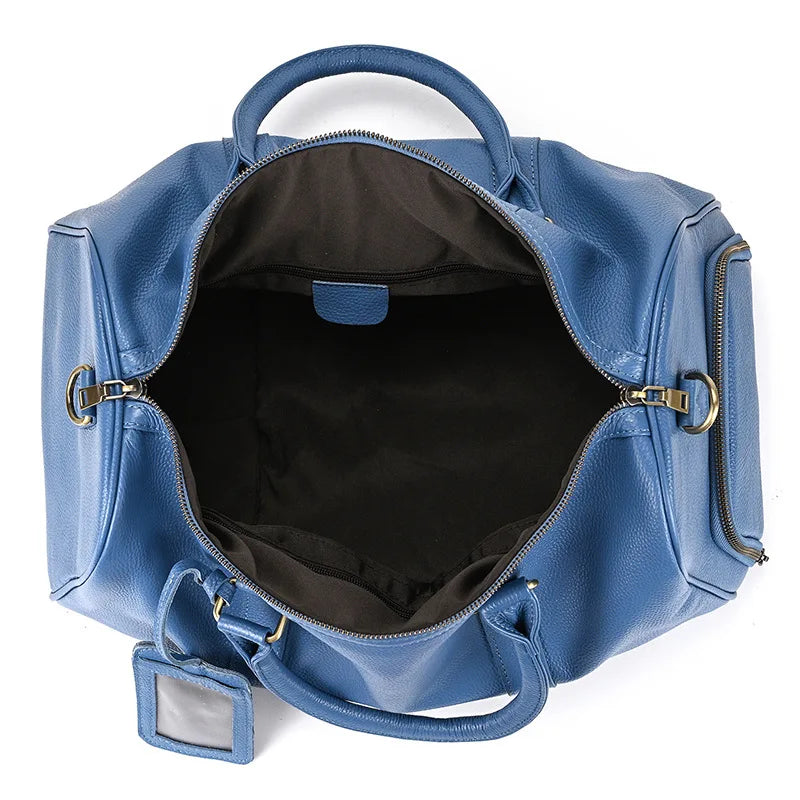 Luxury Genuine Leather Men  Women   Cow Leather Bag - Ghoddosh