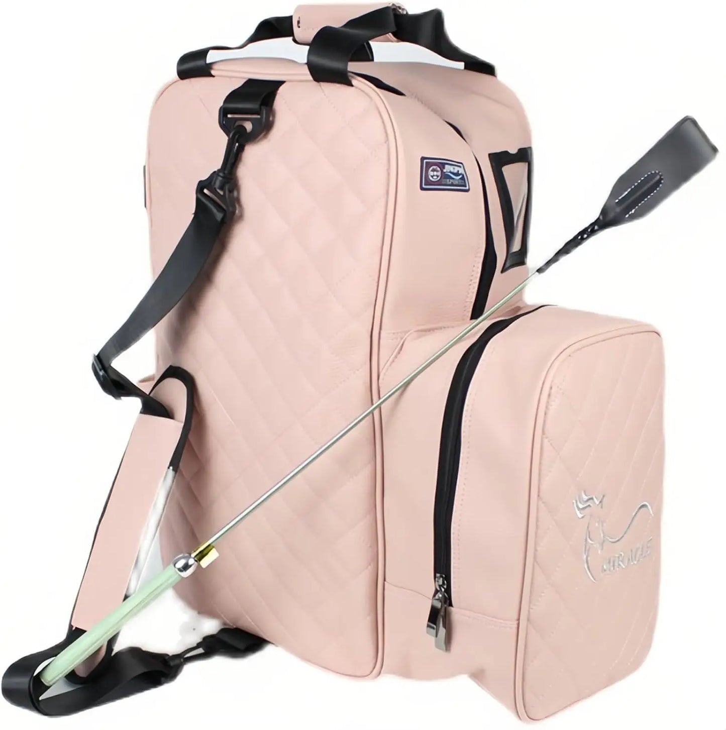 Professional Equestrian Bag , Large Capacity , PU Leather and Waterproof Horse Riding Bag @ ghoddosh.com