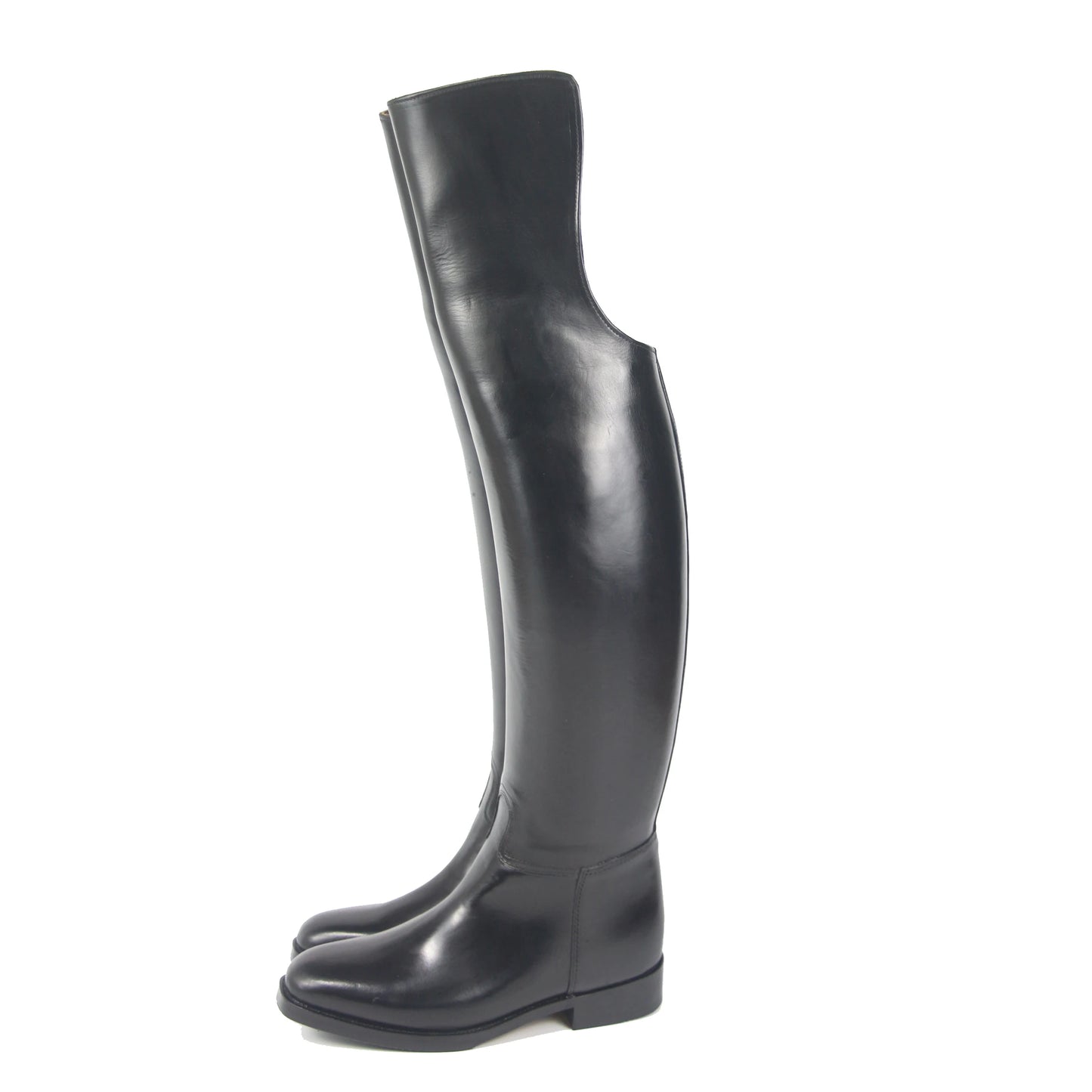Premium Cowhide Dressage Boots – Overshine Leather, Calf-Lined & Made-to-Measure . Ghoddosh

