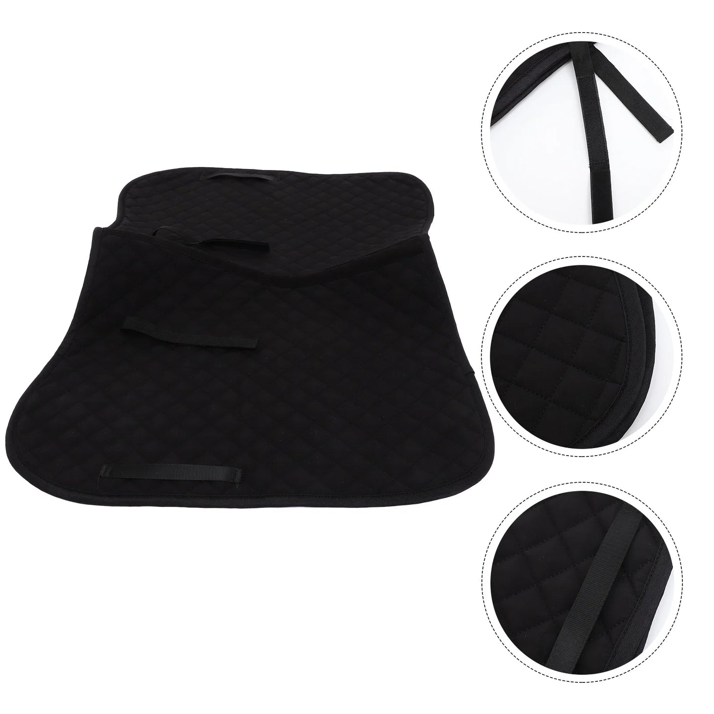 Horse  Eva Cotton  Polyester Breathable Soft Anti-Skid Thick Horse Saddle Pad @ ghoddosh.com