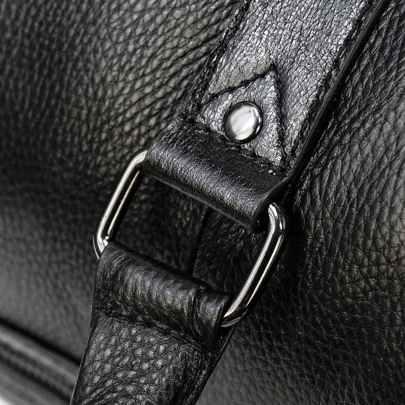 Luxury Genuine Leather Men  Women   Cow Leather Bag - Ghoddosh