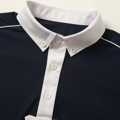 Men's Equestrian Short Sleeve Performance T-Shirt - Horse Riding CompeMen's Equestrian Short Sleeve Performance T-Shirt - Horse Riding Competition Top @ ghoddosh.comtition Top @ ghoddosh.com