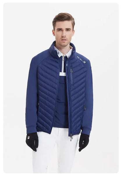 Hello Horse Unisex Equestrian  warm , Lightweight , Horse Riding Training Jacket With Stirrups Zip Shape @ ghoddosh.com