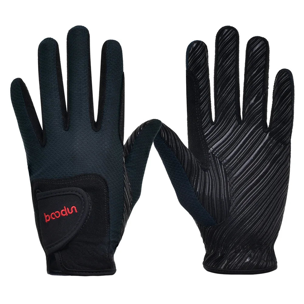 Equestrian / Horse Riding Non-slip Lycra Fabric Breathable and Comfortable High-grade Gloves . Ghoddosh