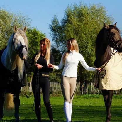 Full Seat Grip Equestrian Breeches with Rider Pocket  /  Women Horse Riding Tights  ghoddosh.com