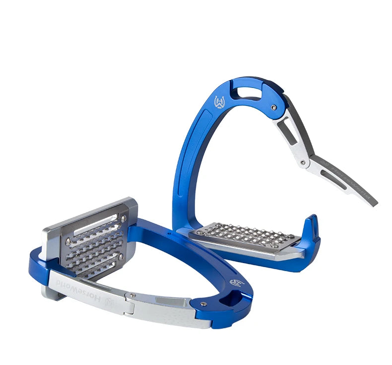 Horseworld Safety Stirrups / Available in Green /Black /Blue / Red / Yellow/ Purple - Ghoddosh