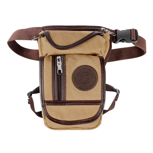Portable Equestrian Drop Leg Bag High Quality Canvas Nylon Horse Riding Waist Bag Outdoor Equestrian Equipment Large Capacity