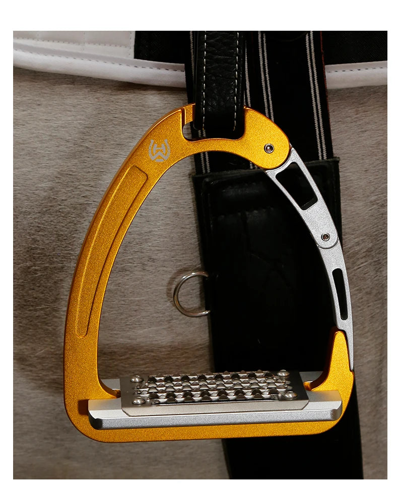 Horseworld Safety Stirrups / Available in Green /Black /Blue / Red / Yellow/ Purple - Ghoddosh