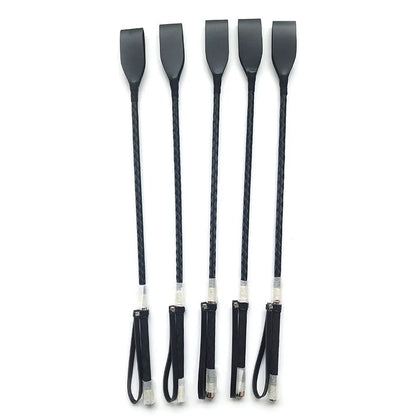 Equestrian Training  Riding Leather  Crop / Lightweight &  Non Slip With Handle . Ghoddosh