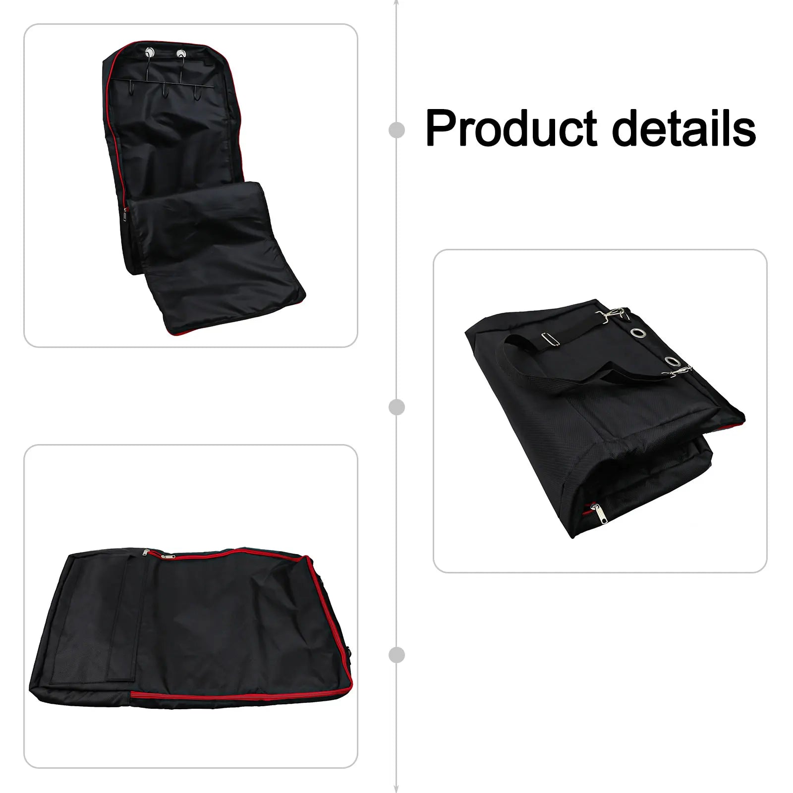 Portable Waterproof Horse Harness Storage Bag With 3 Hooks Rack / Stay Organized Horse Tote Holster Bag @ ghoddosh.com