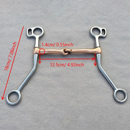 Horse Mouth Snaffle H Shape