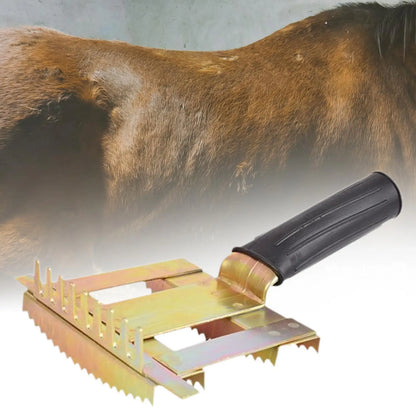 Livestock Shedding Portable Comb - Animals shedding Tool for Dog, Bull Sheep, Cow, Horses . @ghddosh.com
