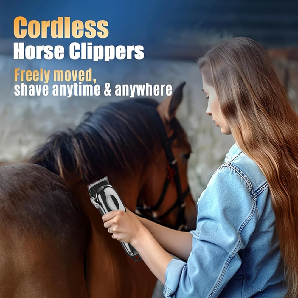 Electric Horse Hair Clipper -  Animals Grooming Electric Trimmer @ ghoddosh.com